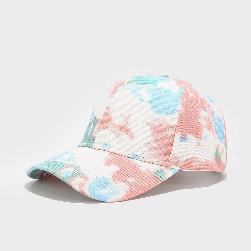Wholesale Tie-dye Fashion Trend Outdoor Leisure Sun Visor Baseball Cap
