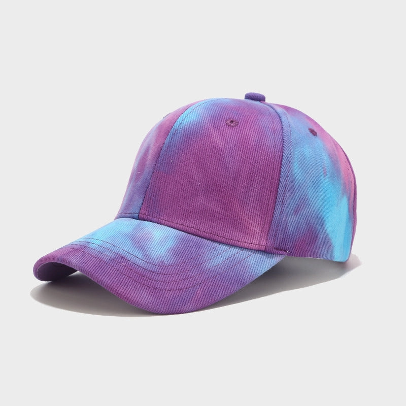 Wholesale Tie-dye Fashion Trend Outdoor Leisure Sun Visor Baseball Cap