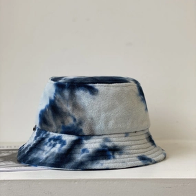 Wholesale Tie Dye Plush Bucket Hat