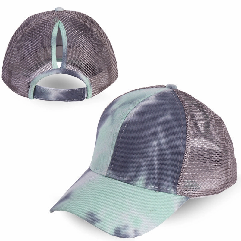 Wholesale Tie-Dye Ponytail Baseball Cap