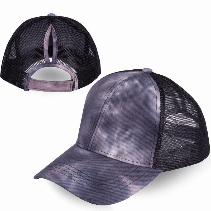 Wholesale Tie-Dye Ponytail Baseball Cap
