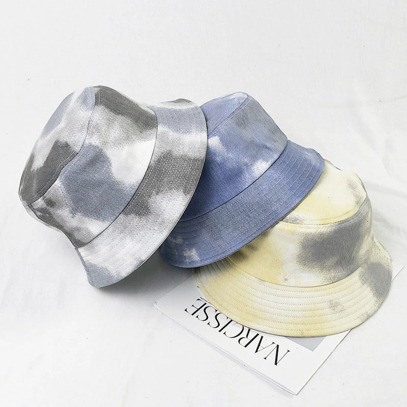 Wholesale Tie Dye Reversible Sun Visor Versatile Fisherman Hat