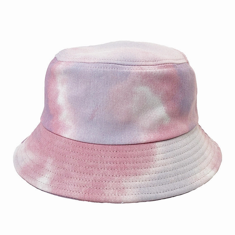 Wholesale Tie Dye Reversible Sun Visor Versatile Fisherman Hat
