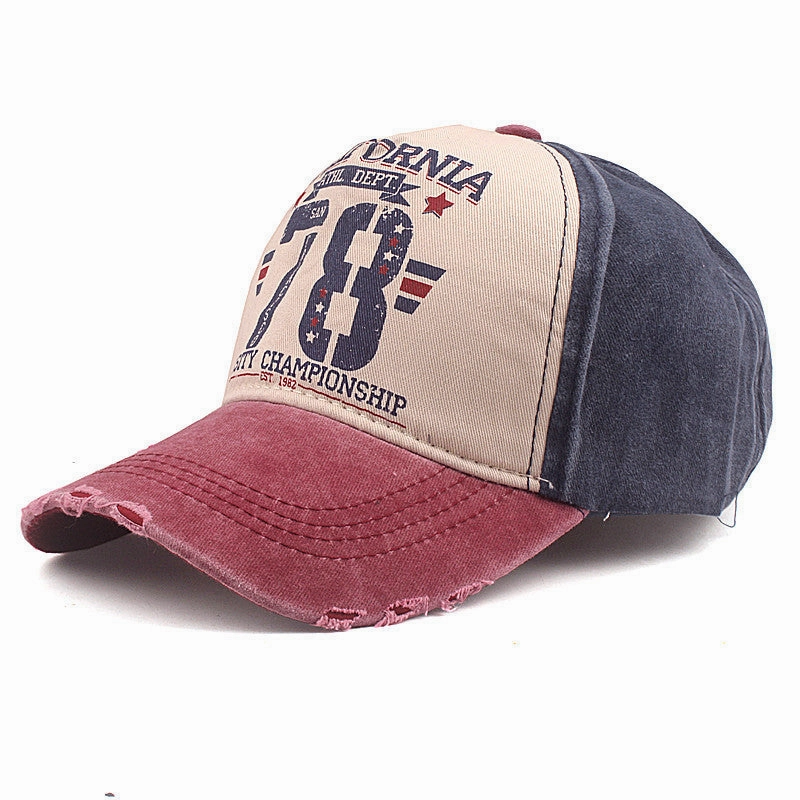 Wholesale Truck Baseball Cap Washed Coating Sunshade Casual Duck Tongue Baseball Cap Cotton Korean Hat