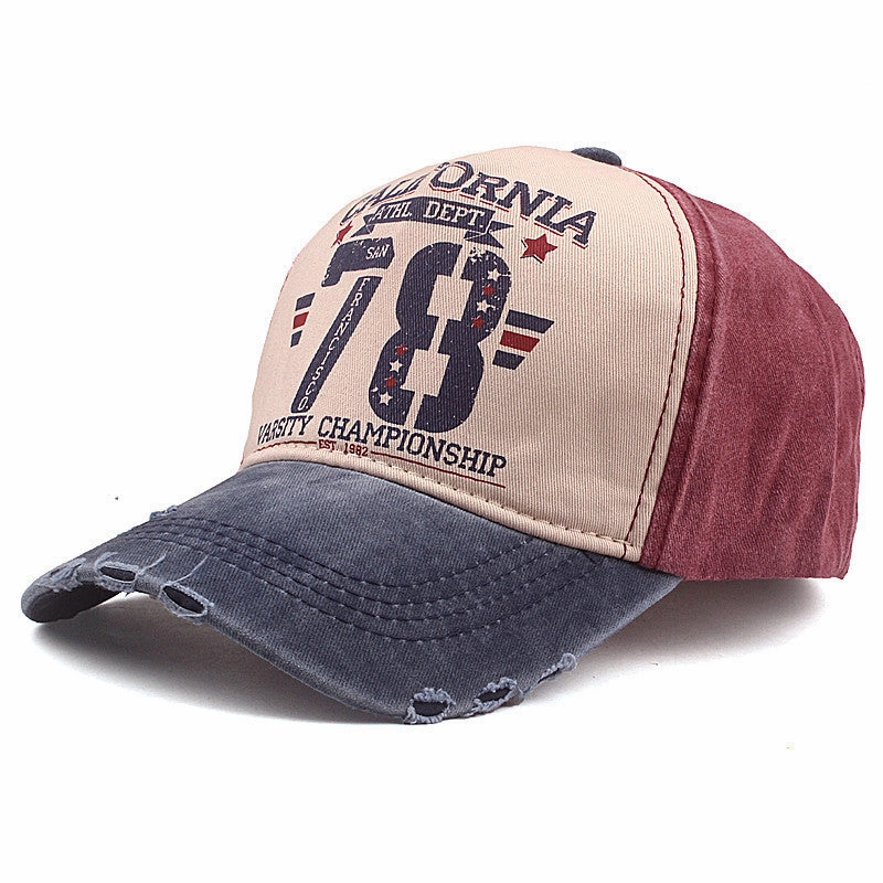 Wholesale Truck Baseball Cap Washed Coating Sunshade Casual Duck Tongue Baseball Cap Cotton Korean Hat