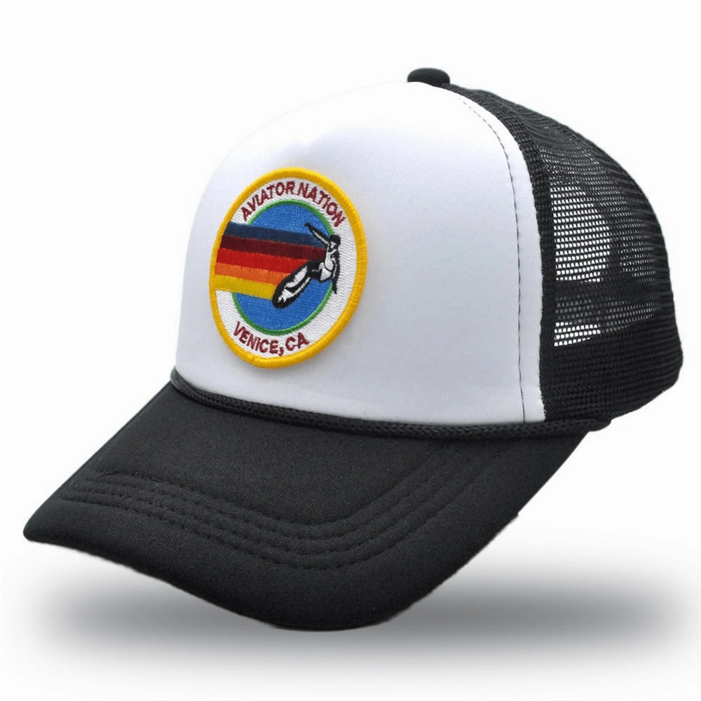 Wholesale Trucker Hat Summer Beach Mesh Cap Baseball Cap