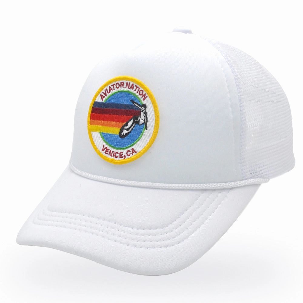 Wholesale Trucker Hat Summer Beach Mesh Cap Baseball Cap