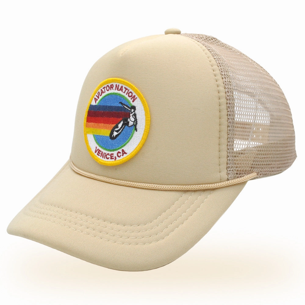Wholesale Trucker Hat Summer Beach Mesh Cap Baseball Cap