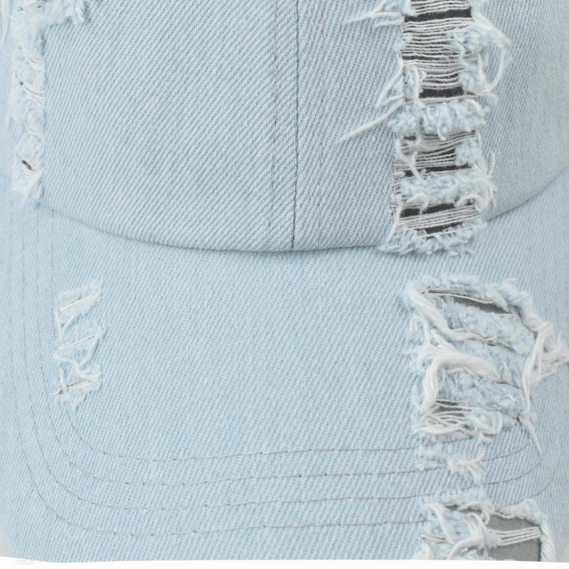 Wholesale Unique Fashionable Washed Denim Baseball Cap