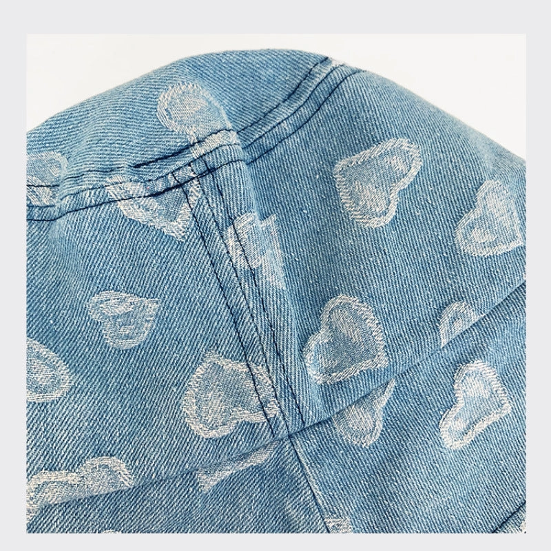 Wholesale Valentine's Day Blue Love Cowboy Hats