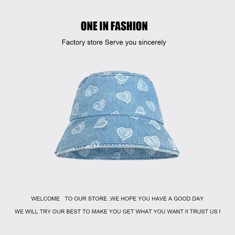 Wholesale Valentine's Day Blue Love Cowboy Hats