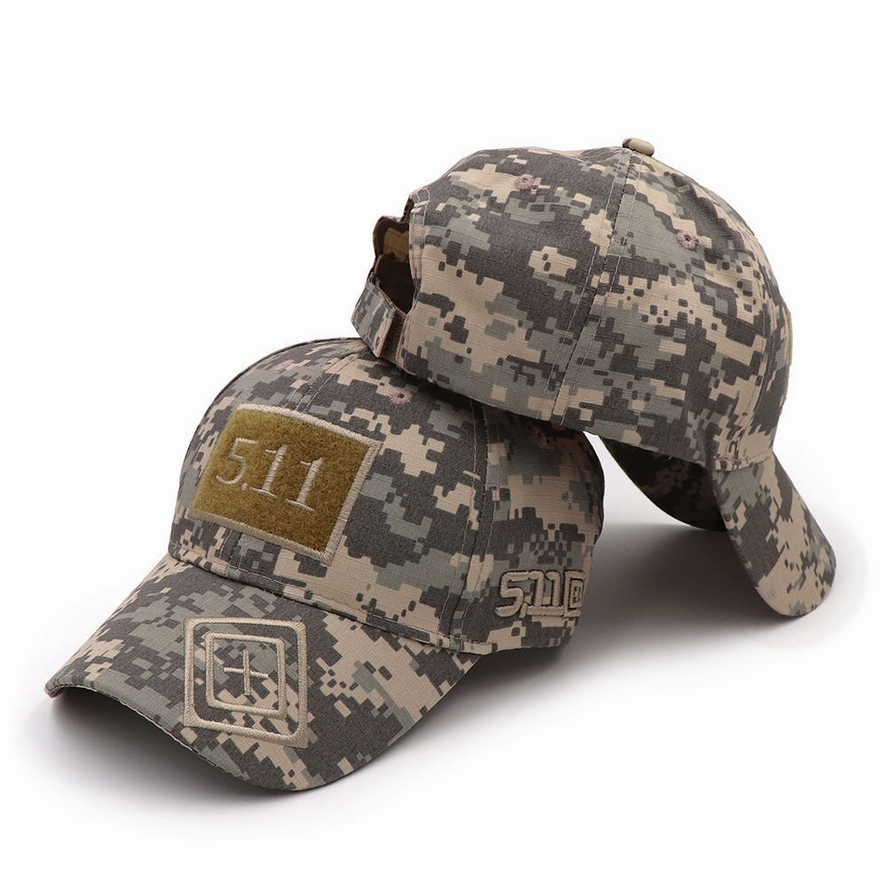 Wholesale Velcro Tactical Camouflage Baseball Cap
