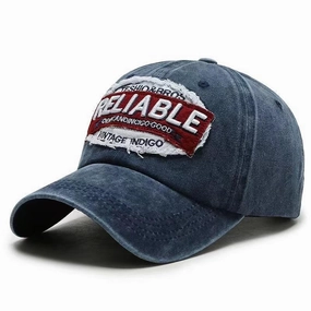 Wholesale Versatile student washed distressed curved brim lettered baseball cap