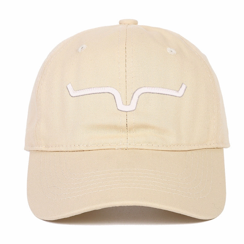 Wholesale Washed Cotton Embroidered Distressed Soft Top Baseball Cap