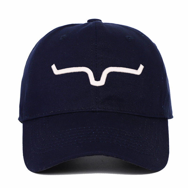 Wholesale Washed Cotton Embroidered Distressed Soft Top Baseball Cap