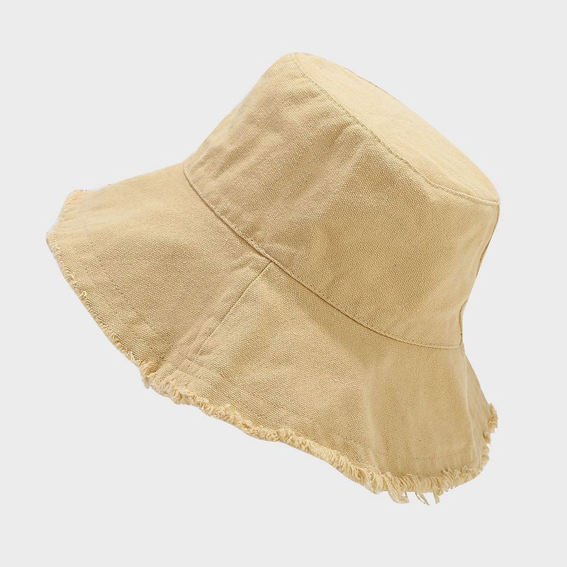 Wholesale Washed Cotton New Fringe Fisherman Hat