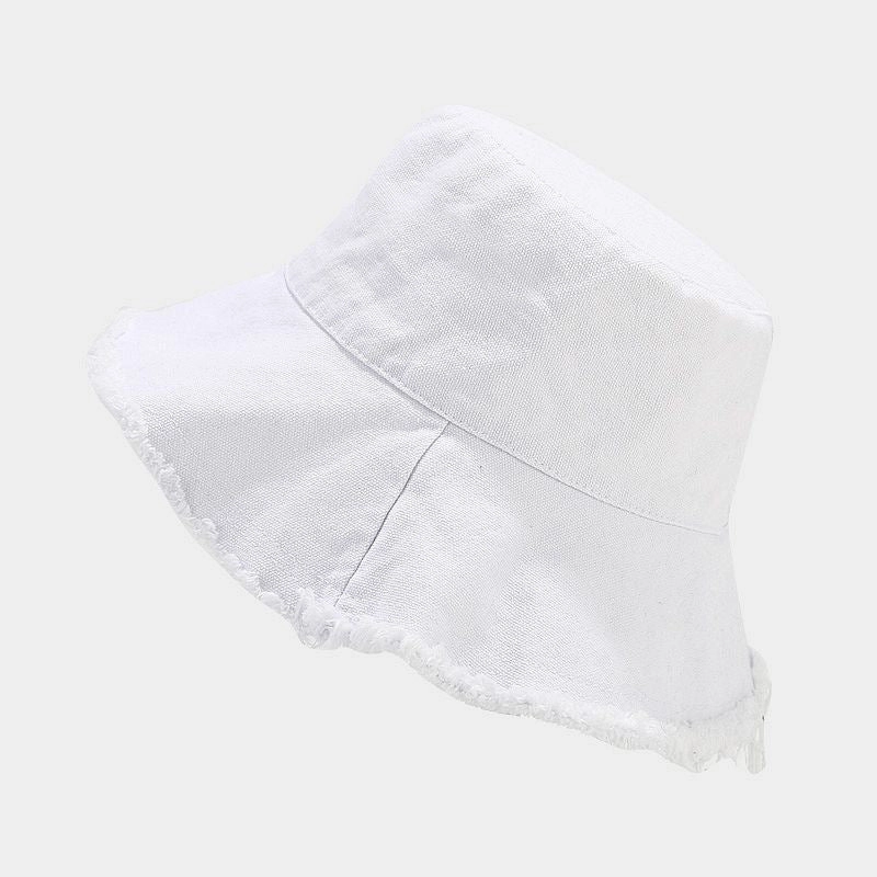 Wholesale Washed Cotton New Fringe Fisherman Hat