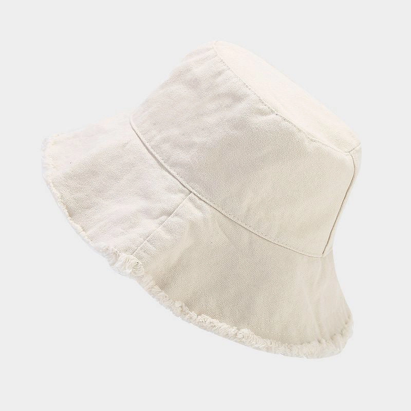 Wholesale Washed Cotton New Fringe Fisherman Hat