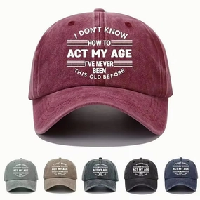 Wholesale Washed Cotton Printed Distressed Vintage Hat