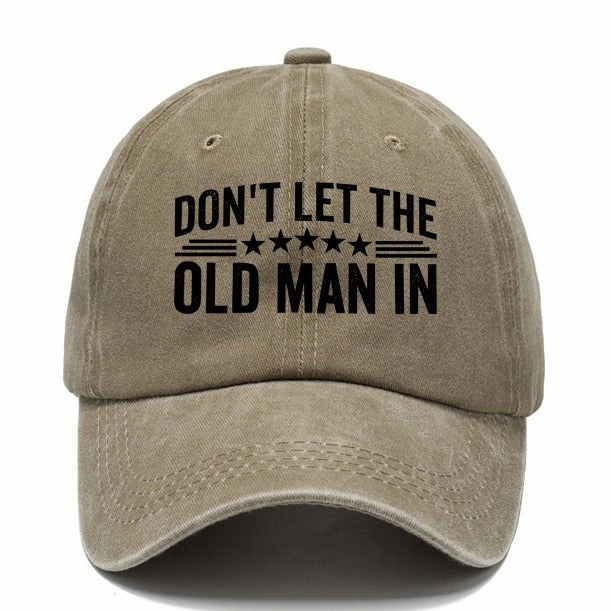 Wholesale Washed Cotton Printed Distressed Vintage Soft Top Baseball Cap