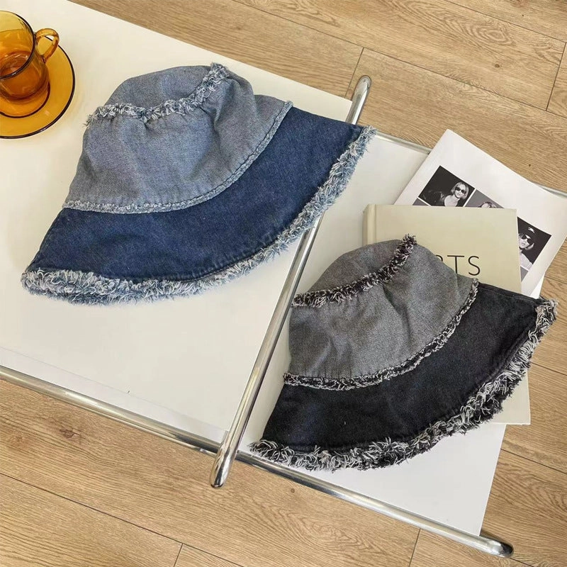 Wholesale Washed Denim Bucket Hat