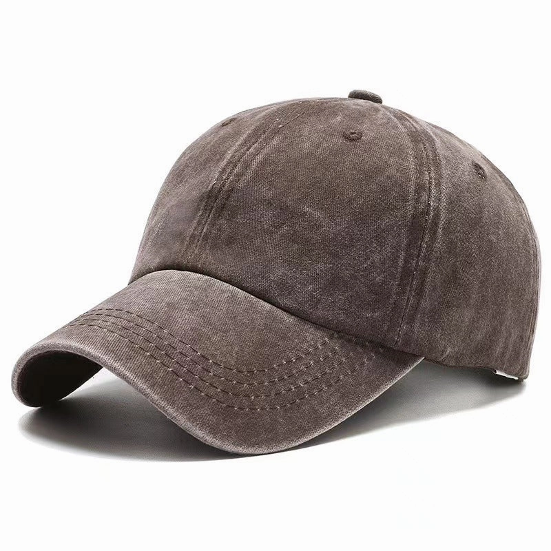Wholesale washed denim hat old baseball cap men's and women's summer outdoor personality cap