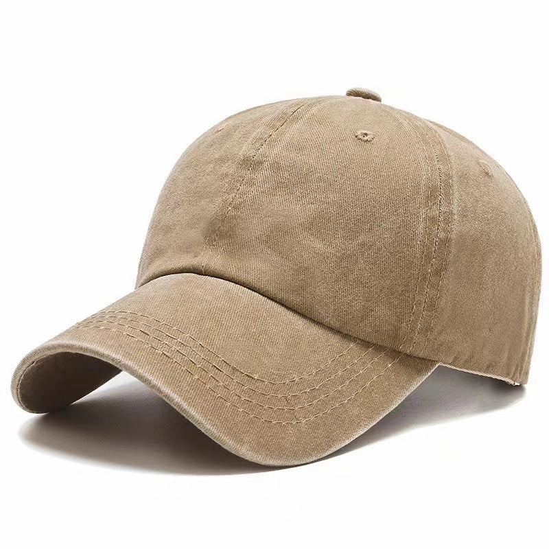 Wholesale washed denim hat old baseball cap men's and women's summer outdoor personality cap