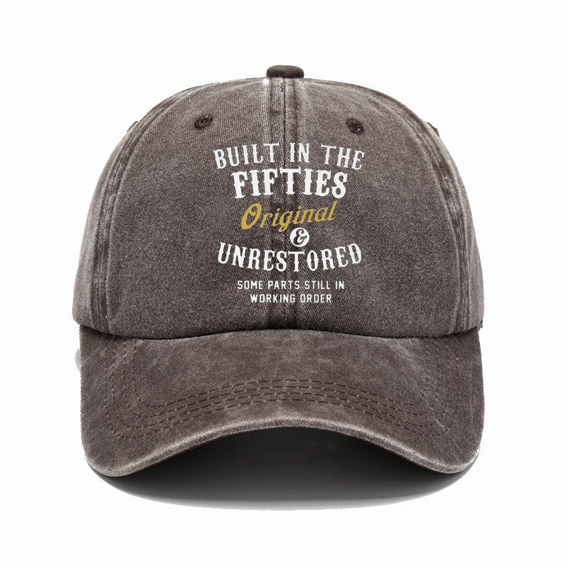 Wholesale Washed Denim Vintage Soft Top Distressed Baseball Cap