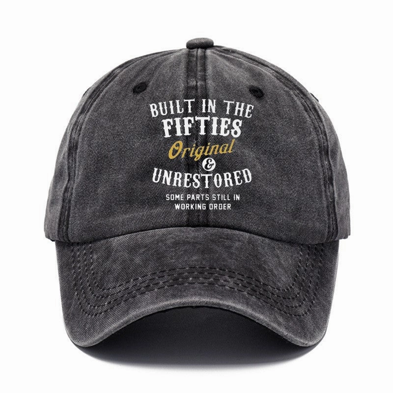 Wholesale Washed Denim Vintage Soft Top Distressed Baseball Cap