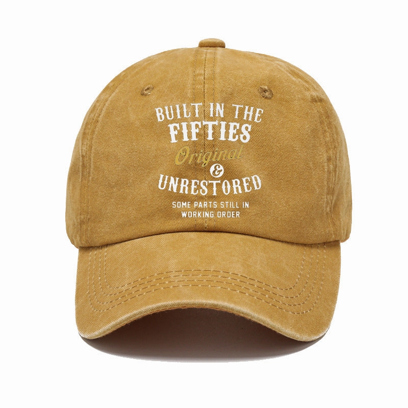 Wholesale Washed Denim Vintage Soft Top Distressed Baseball Cap
