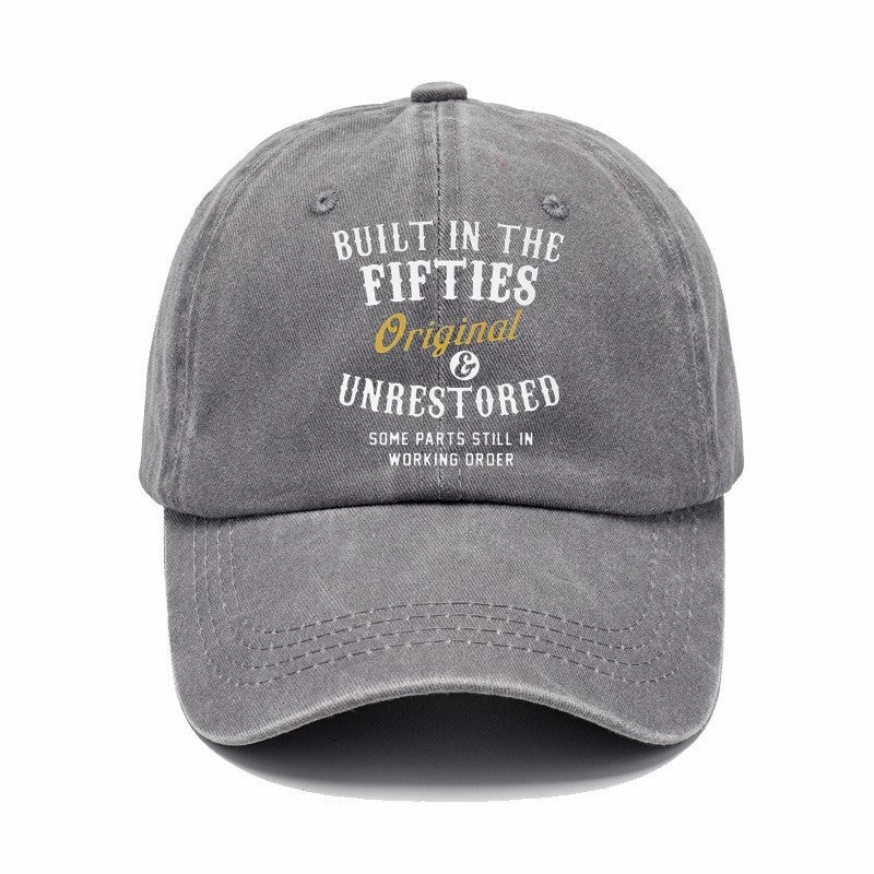 Wholesale Washed Denim Vintage Soft Top Distressed Baseball Cap