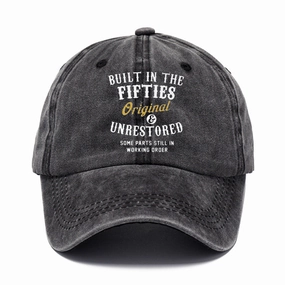 Wholesale Washed Denim Vintage Soft Top Distressed Baseball Cap