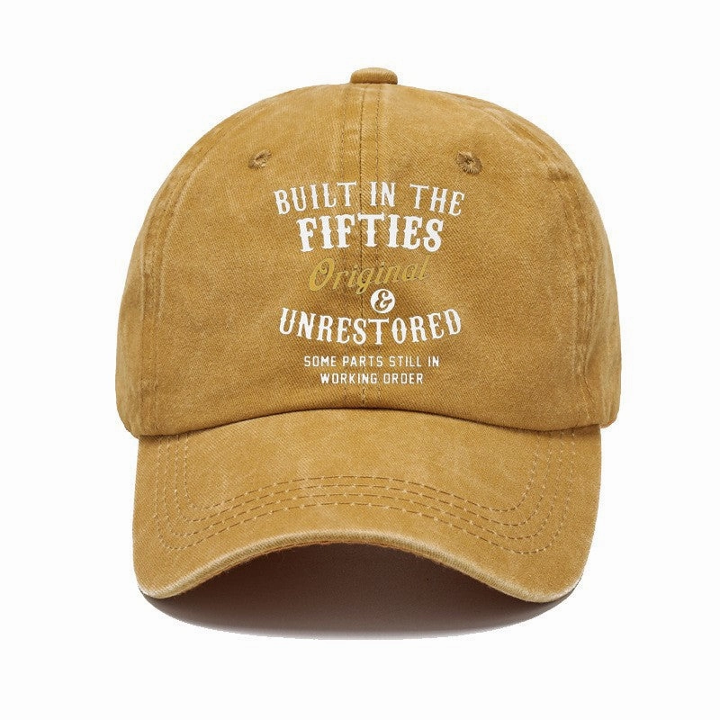 Wholesale Washed Denim Vintage Soft Top Distressed Baseball Cap