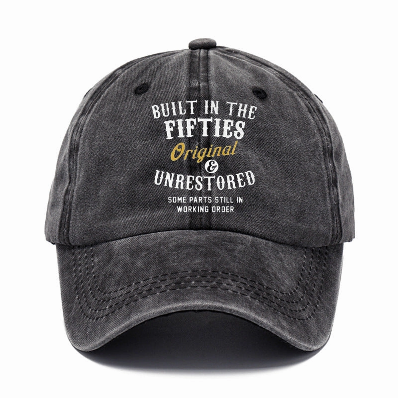 Wholesale Washed Denim Vintage Soft Top Distressed Baseball Cap