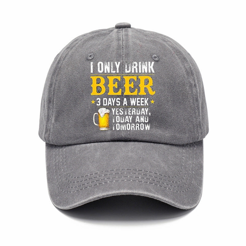 Wholesale Washed Denim Vintage Soft Top Distressed Baseball Cap