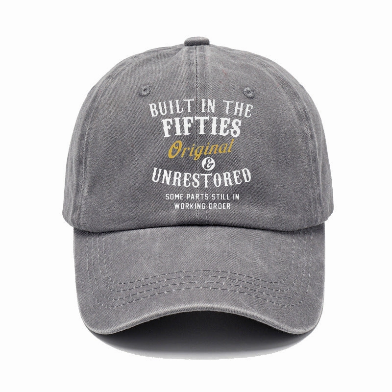 Wholesale Washed Denim Vintage Soft Top Distressed Baseball Cap