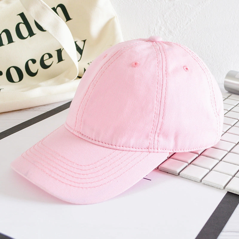 Wholesale Washed Distressed Denim Baseball Cap