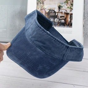 Wholesale Washed hollow hat summer outdoor sports breathable retro old baseball cap