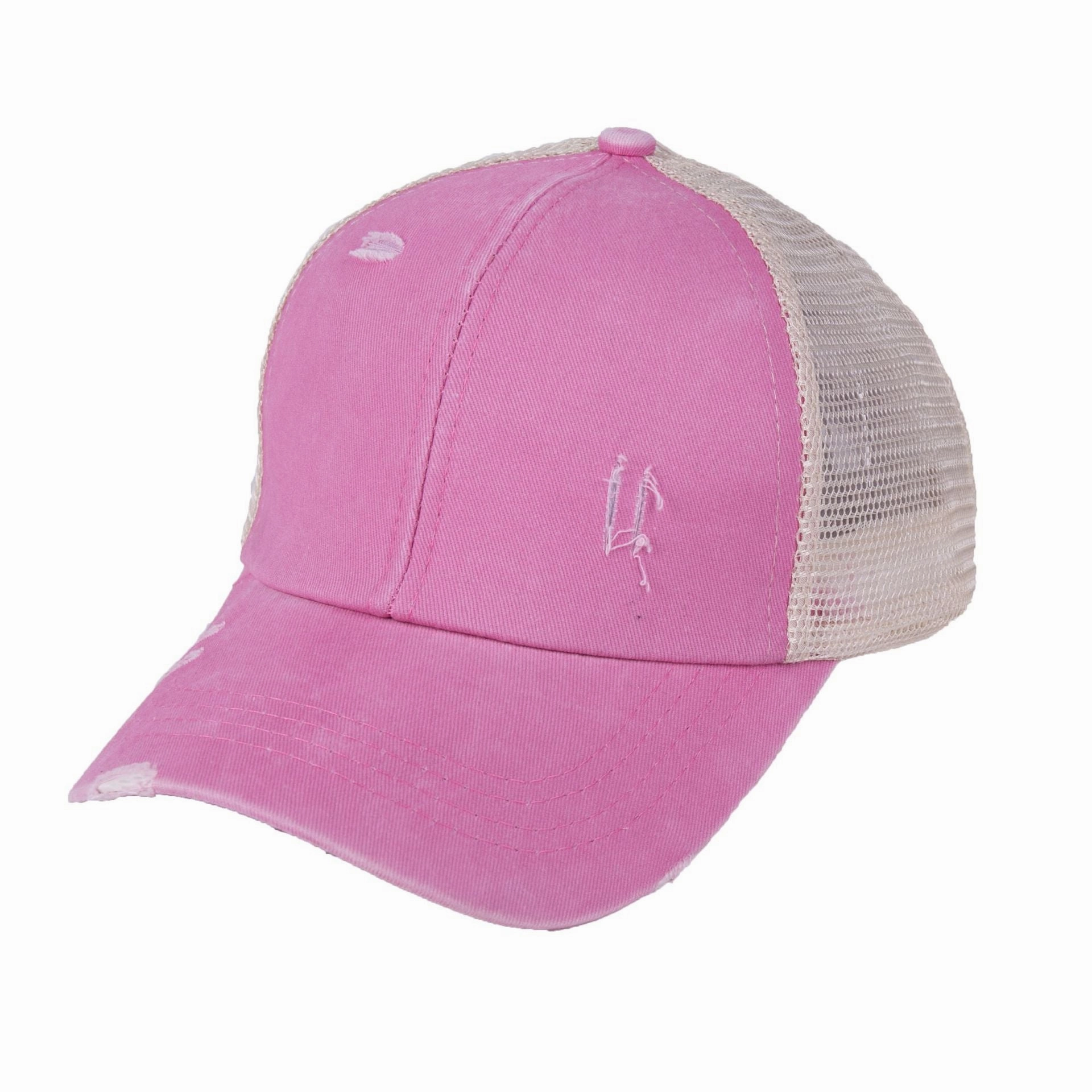 Wholesale Washed Ponytail Baseball Cap