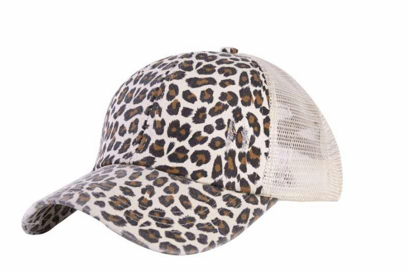 Wholesale Washed Ponytail Baseball Cap