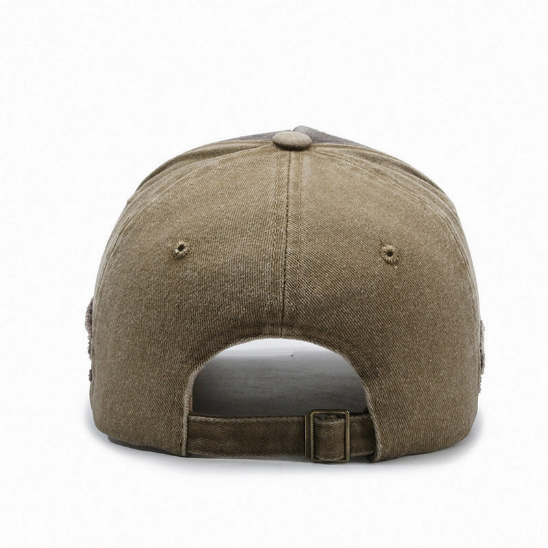 Wholesale Washed Vintage Distressed Embroidered Sun Protection Baseball Cap