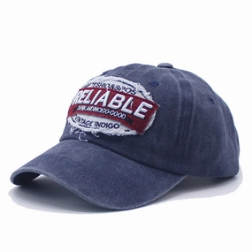 Wholesale Washed Vintage Niche Embroidered Letter Baseball Cap
