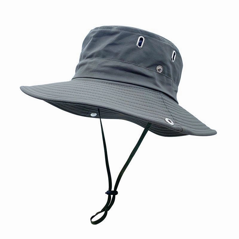 Wholesale Western Denim Summer Outdoor Anti-UV Fisherman Hat