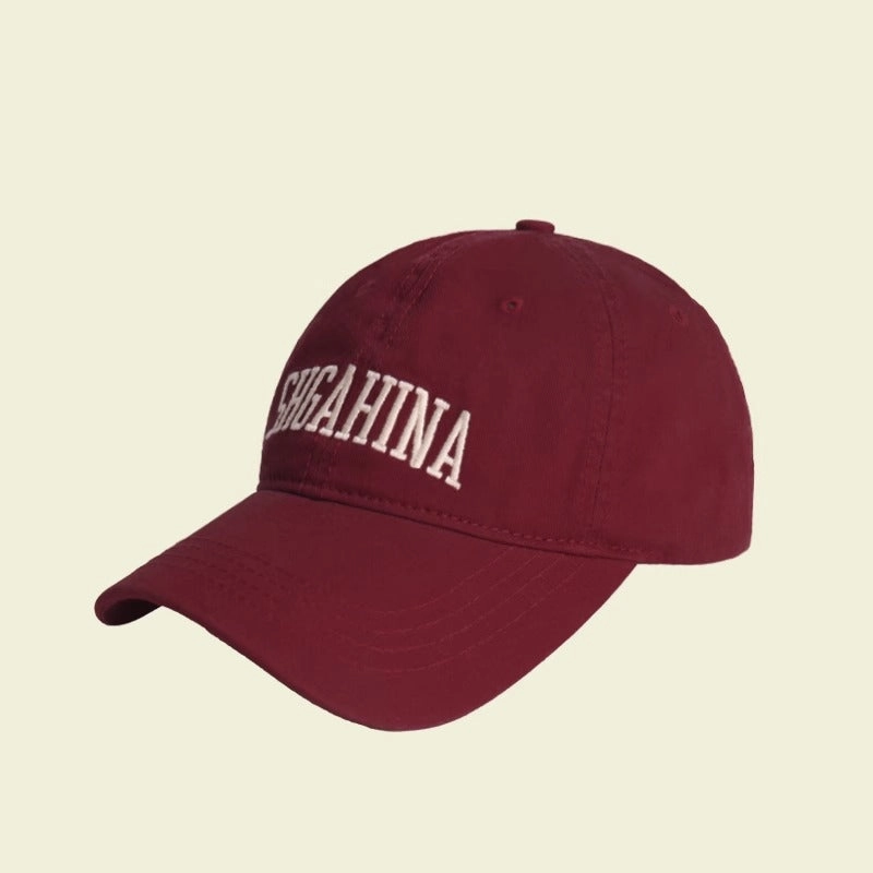 Wholesale Wide Brim Big Head Wai Pink  Large Deepened Cotton Deep Top Baseball Cap