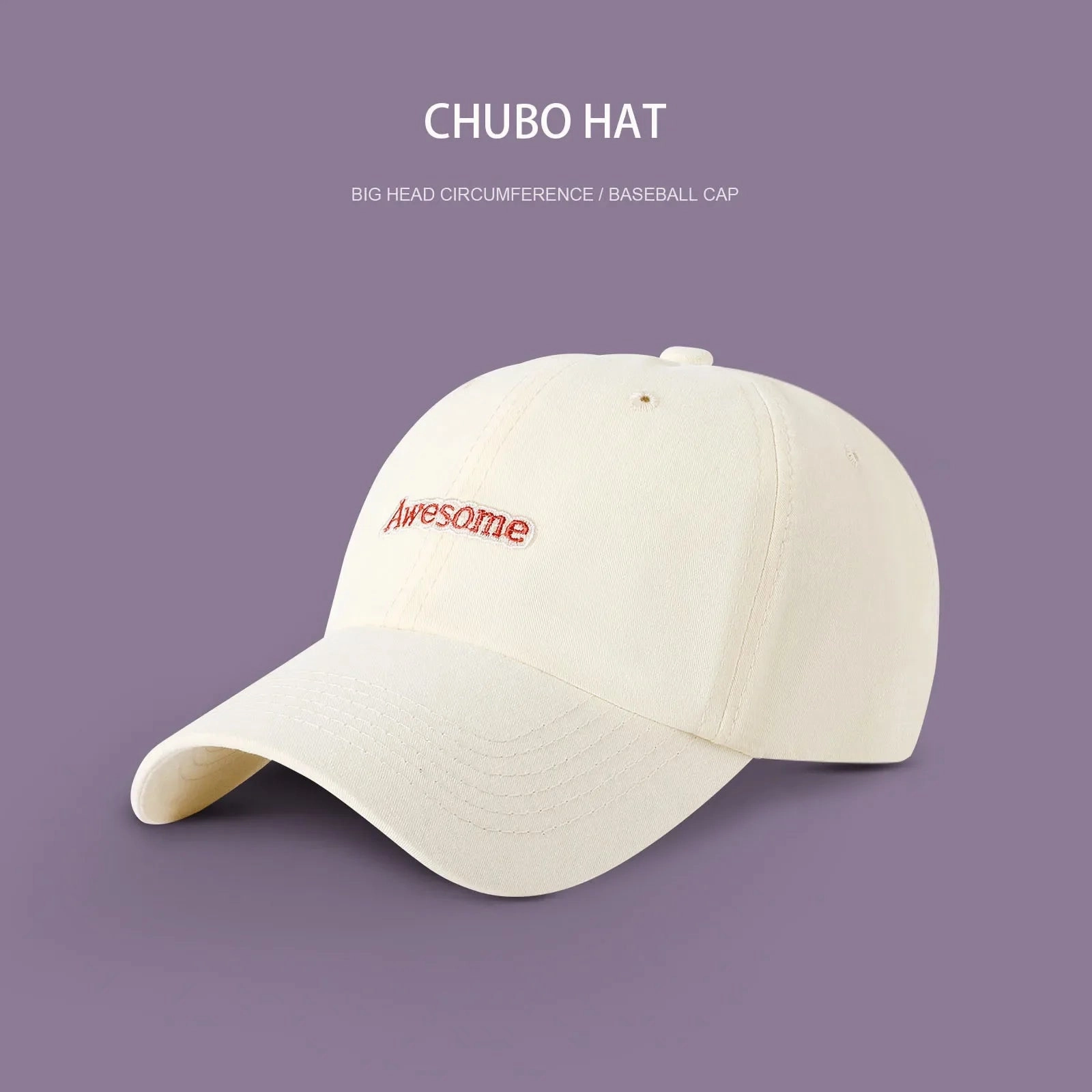 Wholesale Wide brim cap for big head and big face