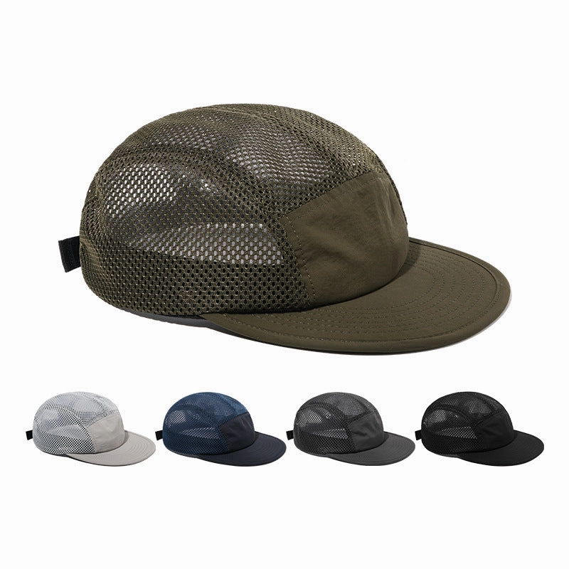 Wholesale Workwear men and women outdoor breathable quick-drying baseball cap mesh cap sports camping hat