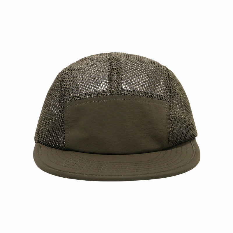 Wholesale Workwear men and women outdoor breathable quick-drying baseball cap mesh cap sports camping hat