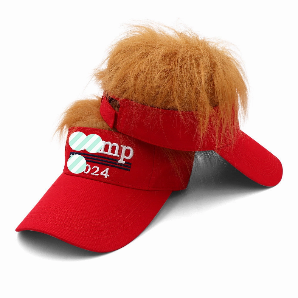 Wholesale Yellow Wig Baseball Cap