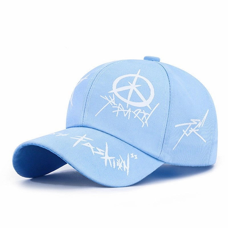 Wholesale Youth Fashion Versatile Full Print Sunshade Street Leisure Printed Baseball Hat