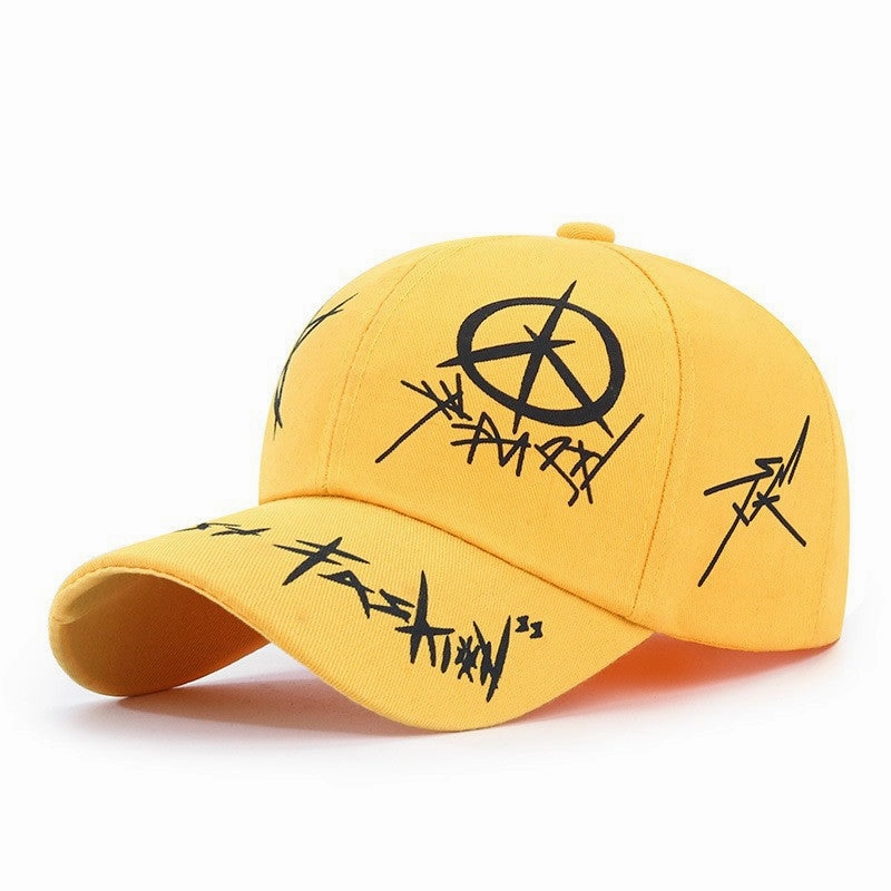 Wholesale Youth Fashion Versatile Full Print Sunshade Street Leisure Printed Baseball Hat